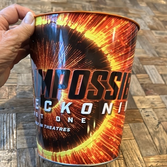 Mission Impossible Dead Reckoning Part One Tin Popcorn Bucket - Picture 3 of 6